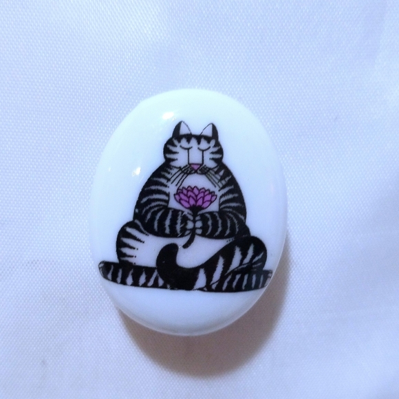 🐱 Kliban Styled Cat Magnets 🖼️ Set of 5 for Fridge & Office 🐾 - Picture 6 of 6